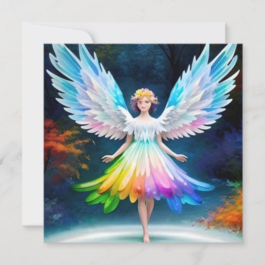 Beautiful Angel Wings Art-35444 Einladung (Vorderseite)