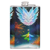 Beautiful Angel Wings Art-35444 Flachmann (Rückseite)