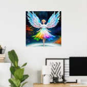 Beautiful Angel Wings Art-35444 Poster (Heimbüro)