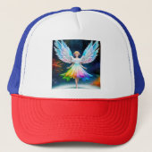 Beautiful Angel Wings Art-35444 Truckerkappe (Vorderseite)
