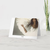 Beautiful Angel Wings - Kümmre & Ruhe Karte (Rückseite)