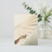 Beautiful Angel Wings - Kümmre & Ruhe Postkarte (Stehend Vorderseite)