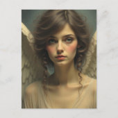 Beautiful Angel Woman Postkarte (Vorderseite)