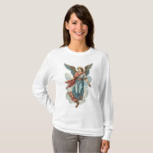 Beautiful Angel Women's Christian Long Sleeve Tee (Vorne ganz)
