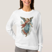 Beautiful Angel Women's Christian Long Sleeve Tee (Vorderseite)
