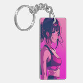 Beautiful Anike Girl Schlüsselanhänger (Vorderseite links)