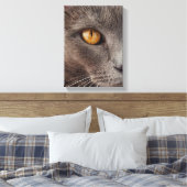 Beautiful Animal Face Canvas Print Leinwanddruck (Insitu (Schlafzimmer))