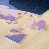 Beautiful anime girl illustration puzzle (Seite)