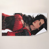 Beautiful Anime Woman Fantasy Badehandtuch (Badehandtuch)