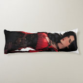 Beautiful Anime Woman Fantasy Seitenschläferkissen (Rückseite)