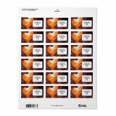 Beautiful Antelope Canyon Navajo Nation Adressaufkleber (Vorne)