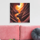 Beautiful Antelope Canyon Navajo Nation Leinwanddruck (Insitu (Wohnzimmer))