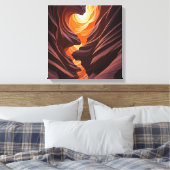 Beautiful Antelope Canyon Navajo Nation Leinwanddruck (Insitu (Schlafzimmer))