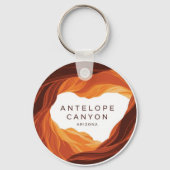 Beautiful Antelope Canyon Navajo Nation Schlüsselanhänger (Vorderseite)