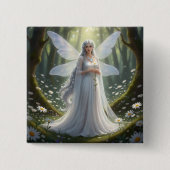Beautiful April Diamond Fairy Button (Vorderseite)