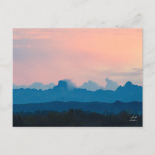 Beautiful Arizona Sunrise Feiertagspostkarte