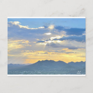 Beautiful Arizona Sunset Postkarte