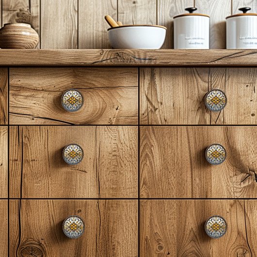 Beautiful Art Deco Gold Gran Café Al Porto Keramikknauf