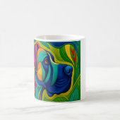 Beautiful Artwork of a Majestic Great Dane Kaffeetasse (Mittel)