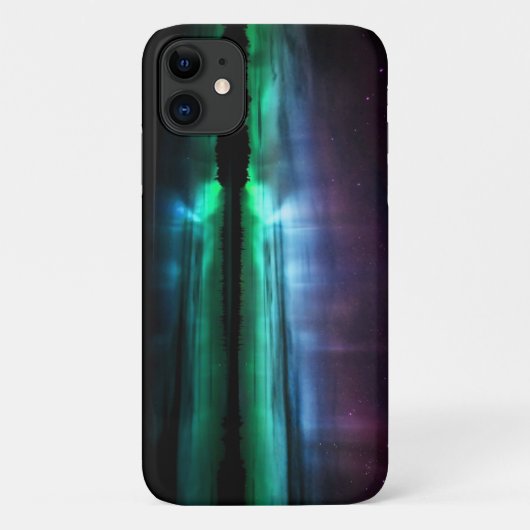 Beautiful Aurora Borealis iPhone Case (Rückseite)