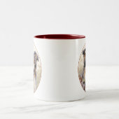 Beautiful Australian Shepherd Zweifarbige Tasse (Mittel)