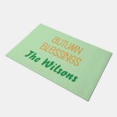 Beautiful Autumn Fußmatte (Schrägansicht)