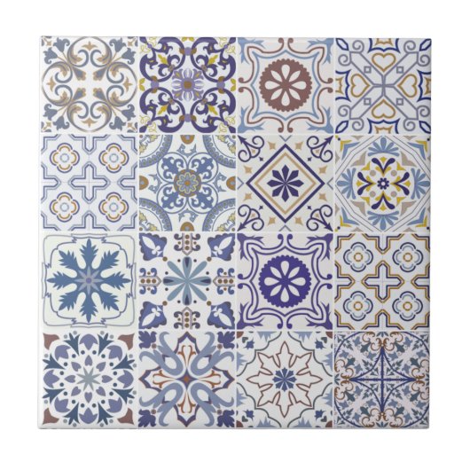 Beautiful Azulejo Keramik Tile Fliese (Vorderseite)