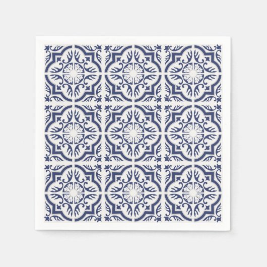Beautiful Azulejos Napkin Serviette (Vorderseite)