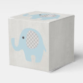 Beautiful Baby Blue Elephant Geschenkschachtel (Vorderseite)