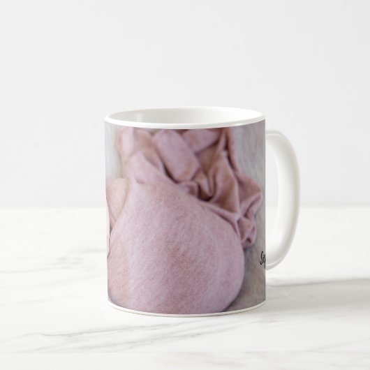 Beautiful Baby Girl Foto Newborn Sweet Gift Kaffeetasse (VorderseiteRechts)