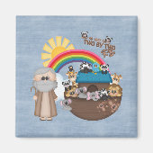 Beautiful Baby Noah's Ark Magnet (Vorne)