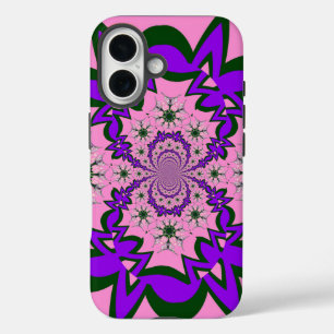 Beautiful Baby Pink Lila Shade Motif Art iPhone 16 Hülle