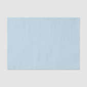 Beautiful Baby Sky Blue Tone Solid Color Seidenpapier (Vorderseite)