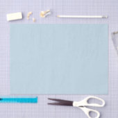 Beautiful Baby Sky Blue Tone Solid Color Seidenpapier (Handwerk)