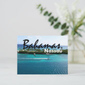 Beautiful Bahamas Nassau Postcard Postkarte (Stehend Vorderseite)