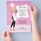 Beautiful Bake Sale Flyer personalisiert (Hand)
