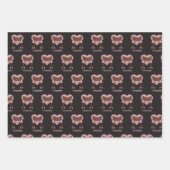 Beautiful Ballerina Dancer Custom Geschenkpapier Set (Vorderseite 2)