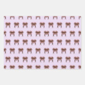 Beautiful Ballerina Dancer Custom Geschenkpapier Set (Vorderseite)