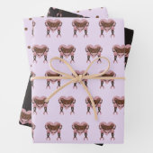 Beautiful Ballerina Dancer Custom Geschenkpapier Set (Beispiel)