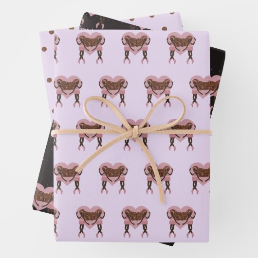 Beautiful Ballerina Dancer Custom Geschenkpapier Set (Beispiel)
