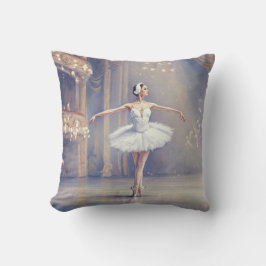 Beautiful Ballerina Swan Ballet Kissen