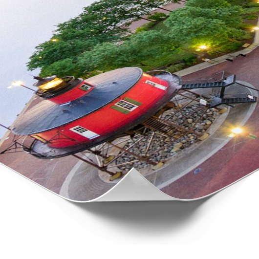 Beautiful Baltimore, Maryland, Vereinigte Staaten Poster (Ecke)