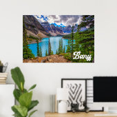 Beautiful Banff National Park, Alberta, Kanada Poster (Heimbüro)
