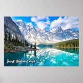 Beautiful Banff National Park, Alberta, Kanada Poster (Vorne)