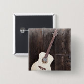 Beautiful Bass Guitar Button (Vorne & Hinten)