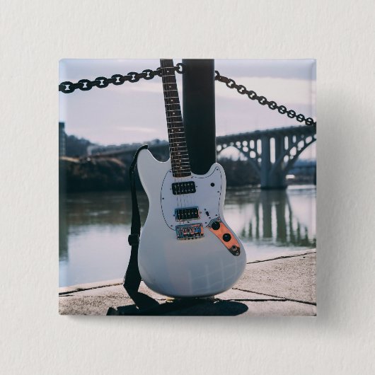 Beautiful Bass Guitar Button (Vorderseite)