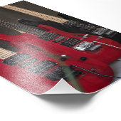 Beautiful Bass Guitar Fotodruck (Ecke)