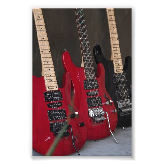 Beautiful Bass Guitar Fotodruck (Vorne)