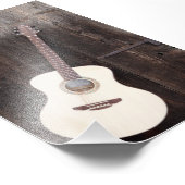 Beautiful Bass Guitar Fotodruck (Ecke)