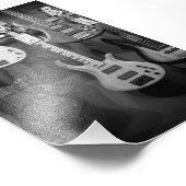 Beautiful Bass Guitar Fotodruck (Ecke)